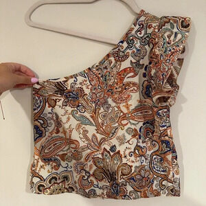 SHEIN One Shoulder Top